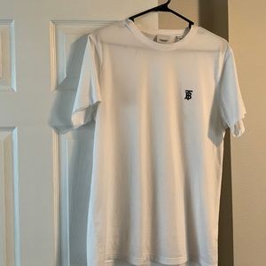 white burberry shirt